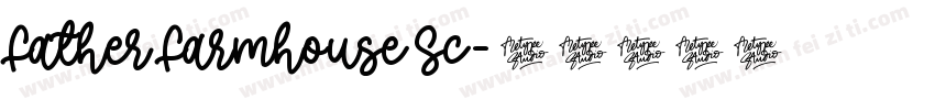 Father Farmhouse Sc字体转换